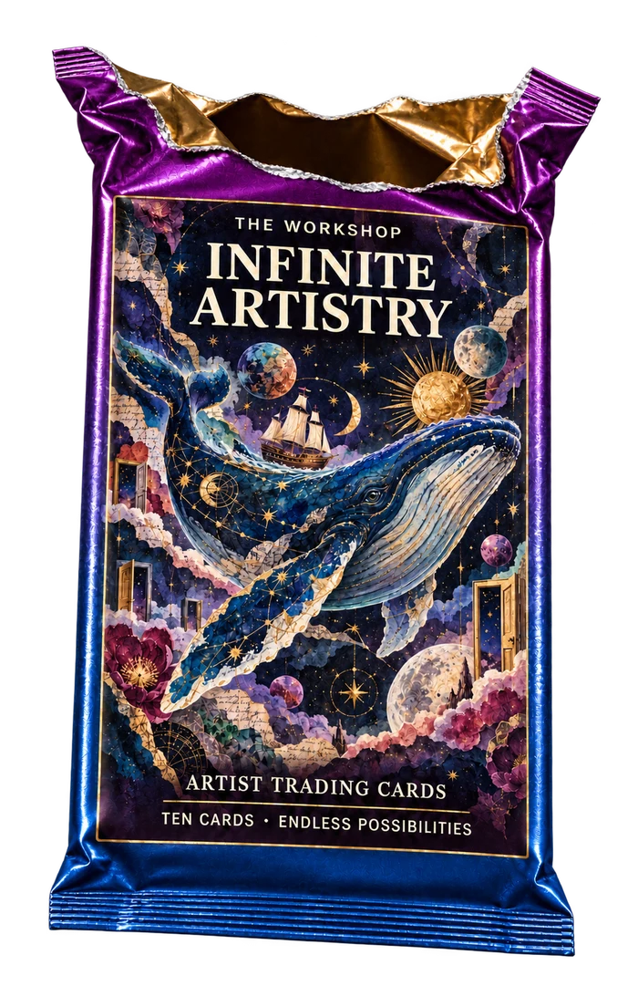 Opened Infinite Artistry whale pack